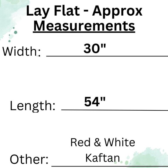 Kaftan Maxi Dress Red White Cover Up NEW ❤️ LAST 1 🤍 - Picture 9 of 10